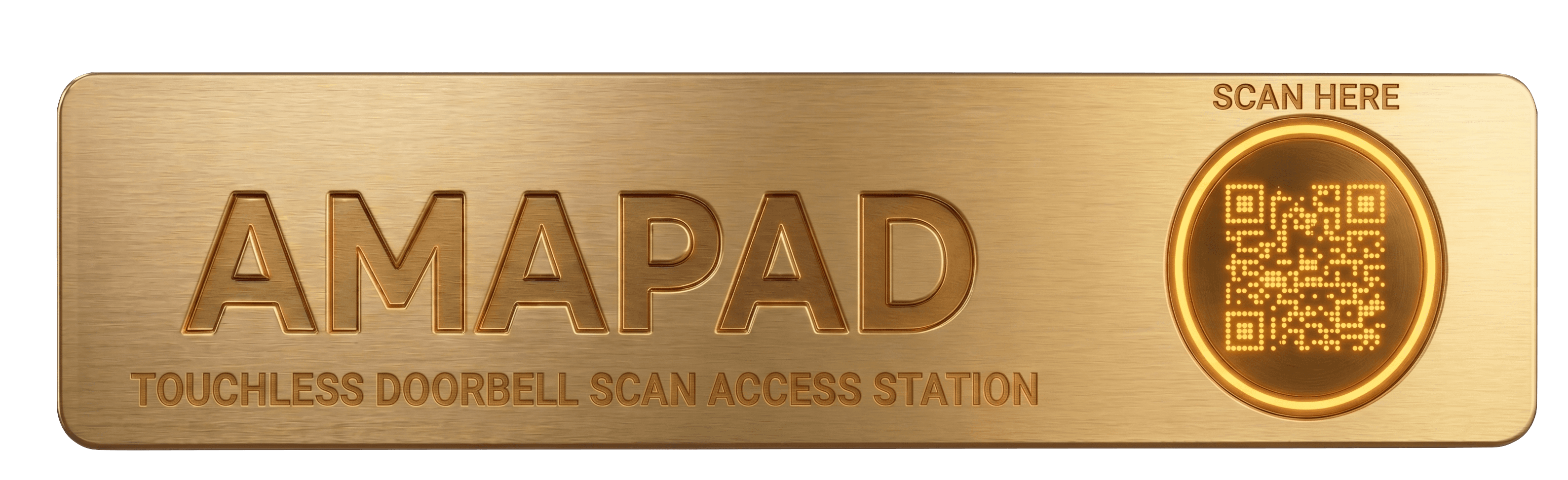 AMAPAD touchless doorbell scan access station